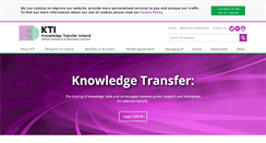 Desktop Screenshot of knowledgetransferireland.com